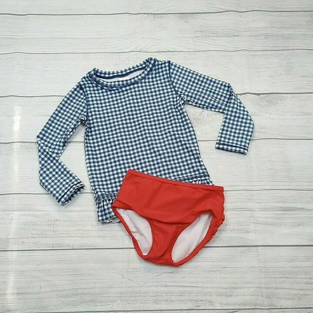 3T Ruffle Butts Ruffled Swim Set